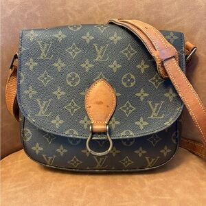 Louis Vuitton Classic Monogram Saint Cloud GM Crossbody Bag